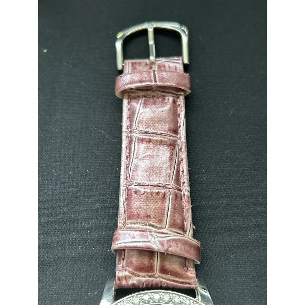 Kim Rogers Silver Tone Women’s Quartz Watch